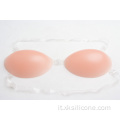 Reggiseni adesivi in ​​silicone push up appiccicosi con cinturino reggiseno